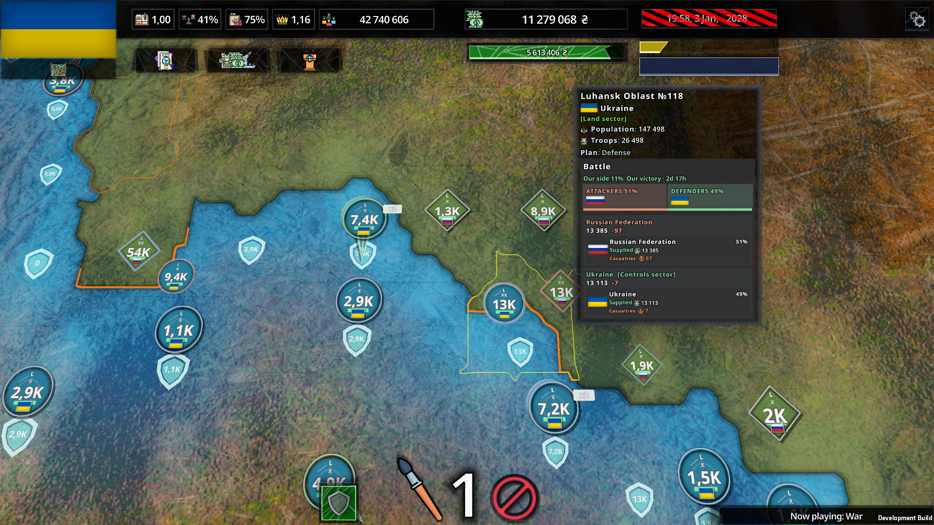 Read a battle before giving orders