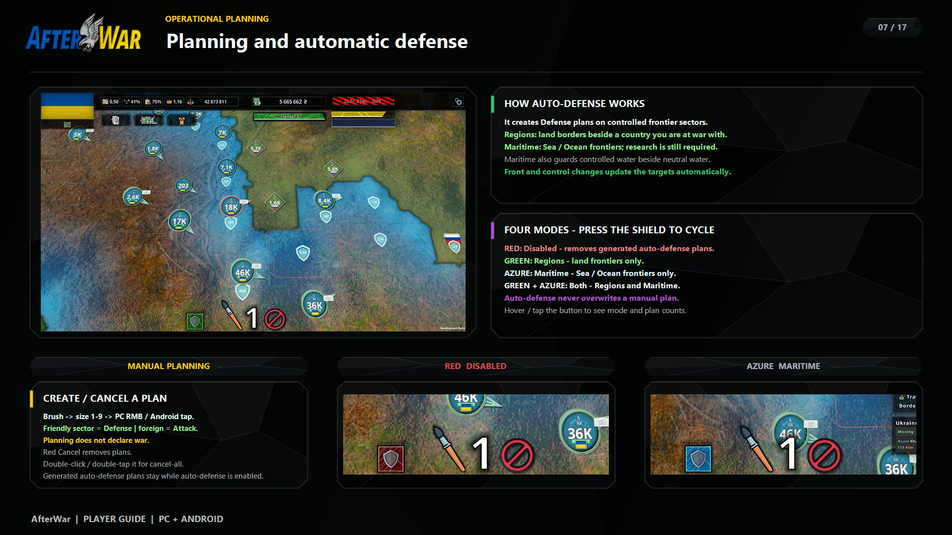AfterWar 1.0 English player guide page 7