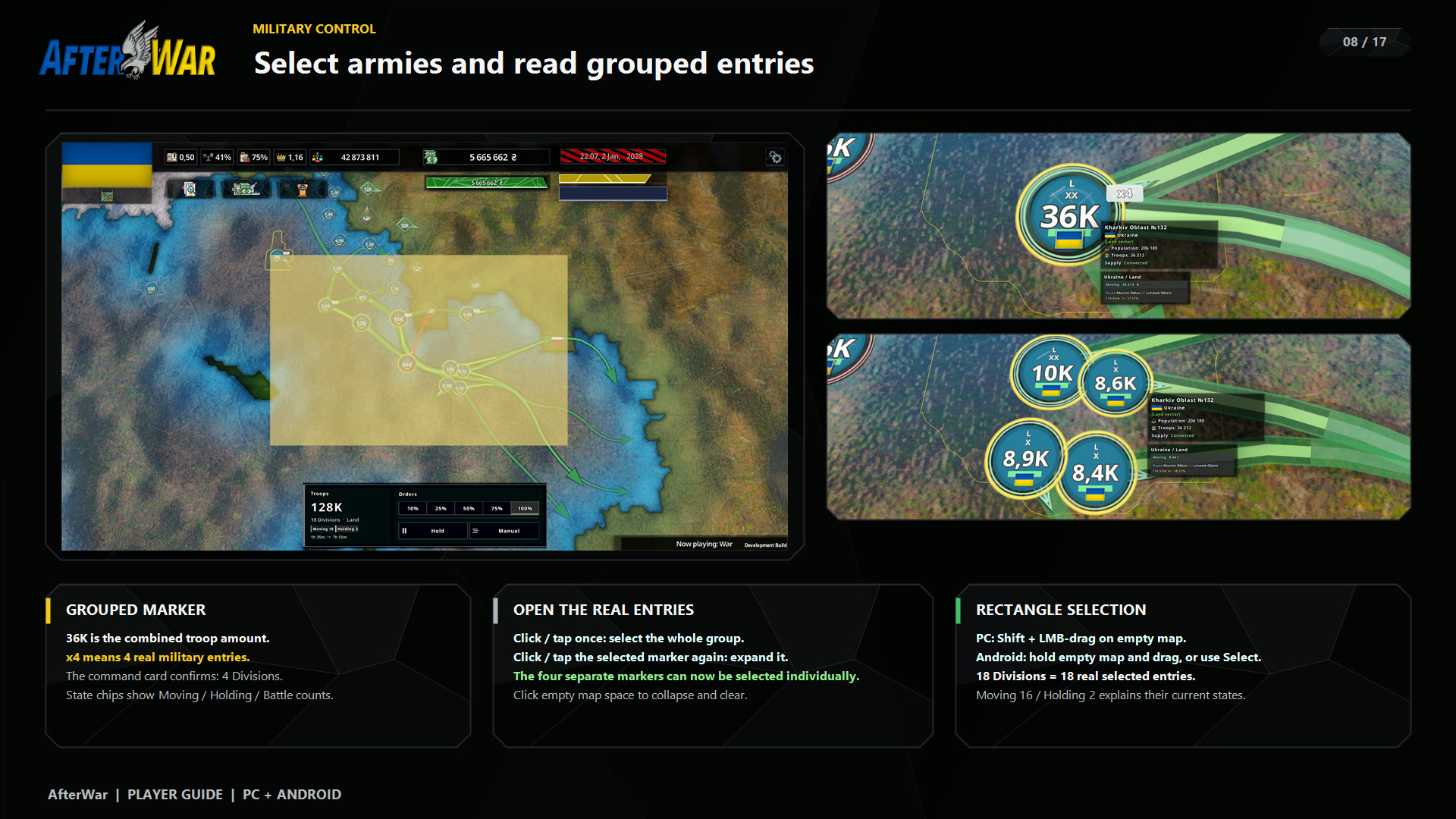 AfterWar 1.0 English player guide page 8
